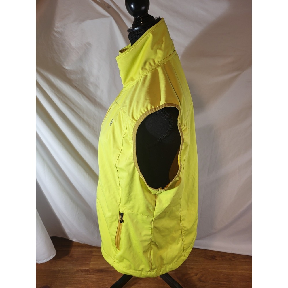 Little Donkey Andy Softshell Vest Womens XL Golf Hiking Yellow Light Jacket - Picture 4 of 6